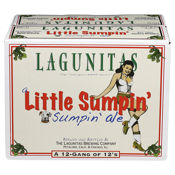 BEER LAGUNITAS LITTLE SUMPIN 12 PACK CANS