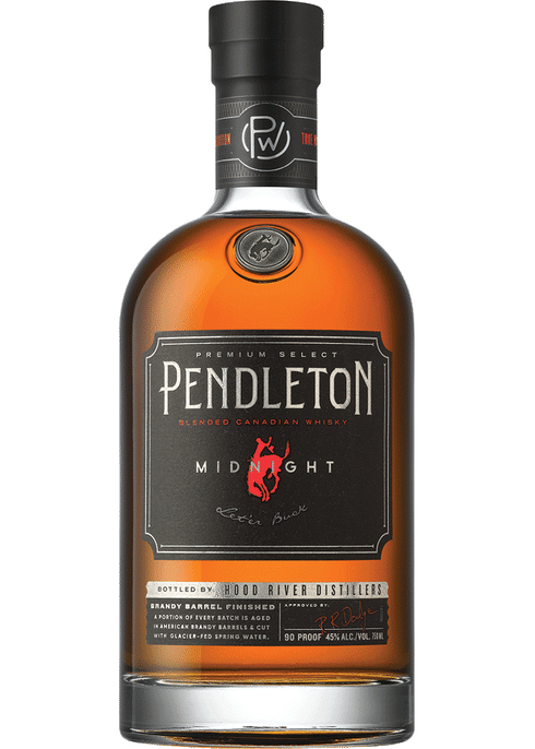 PENDELTON MID NIGHT CANADIAN WHISKEY 750 ML