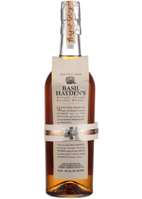 BASIL HAYDEN'S BOURBON WHISKEY 750 ML