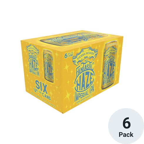 BEER SIERRA NEVADA FANTASTIC HAZY IMPERIAL IPA SIX PACK CANS