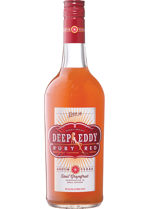 VODKA DEEP EDDY RUBI RED 750 ML