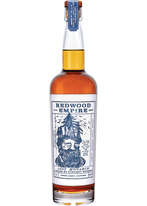 REDWOOD EMPIRE LOST MONARCH BLEND STRAIGHT BWHISKEY 750 ML