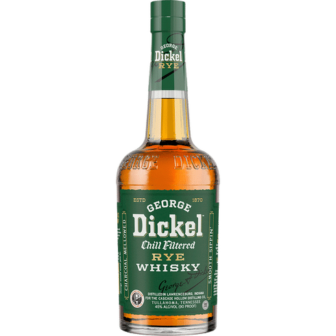 GEORGE DICKLES RYE WHISKEY 750 ML