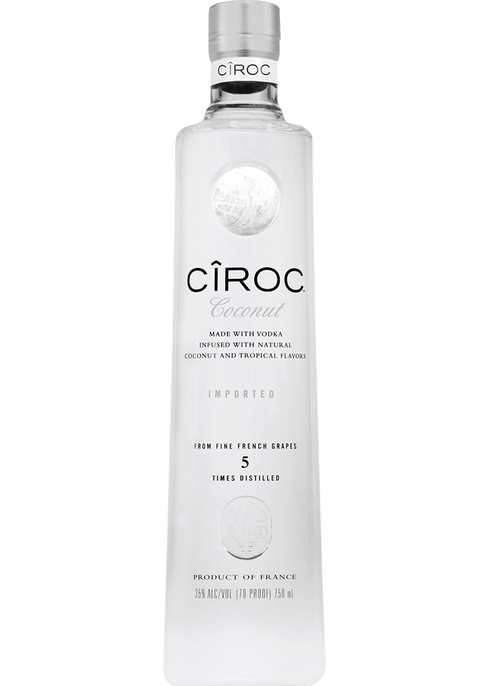 VODKA CIROC COCONUT 750 ML