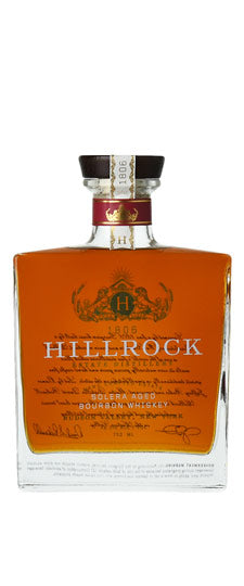 HILLROCK WHISKEY SOLERA AGE BOURBON WHISKEU 750 ML