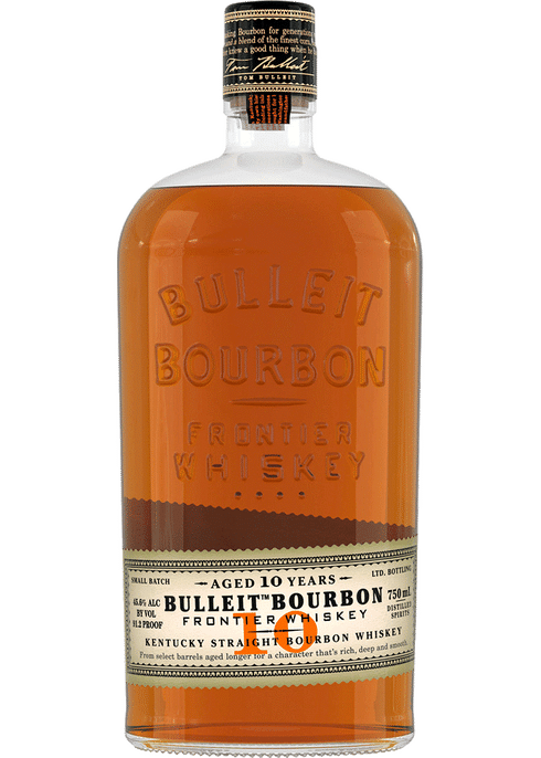 BULLEIT BOURBON WHISKEY 10 YEARS 750 ML