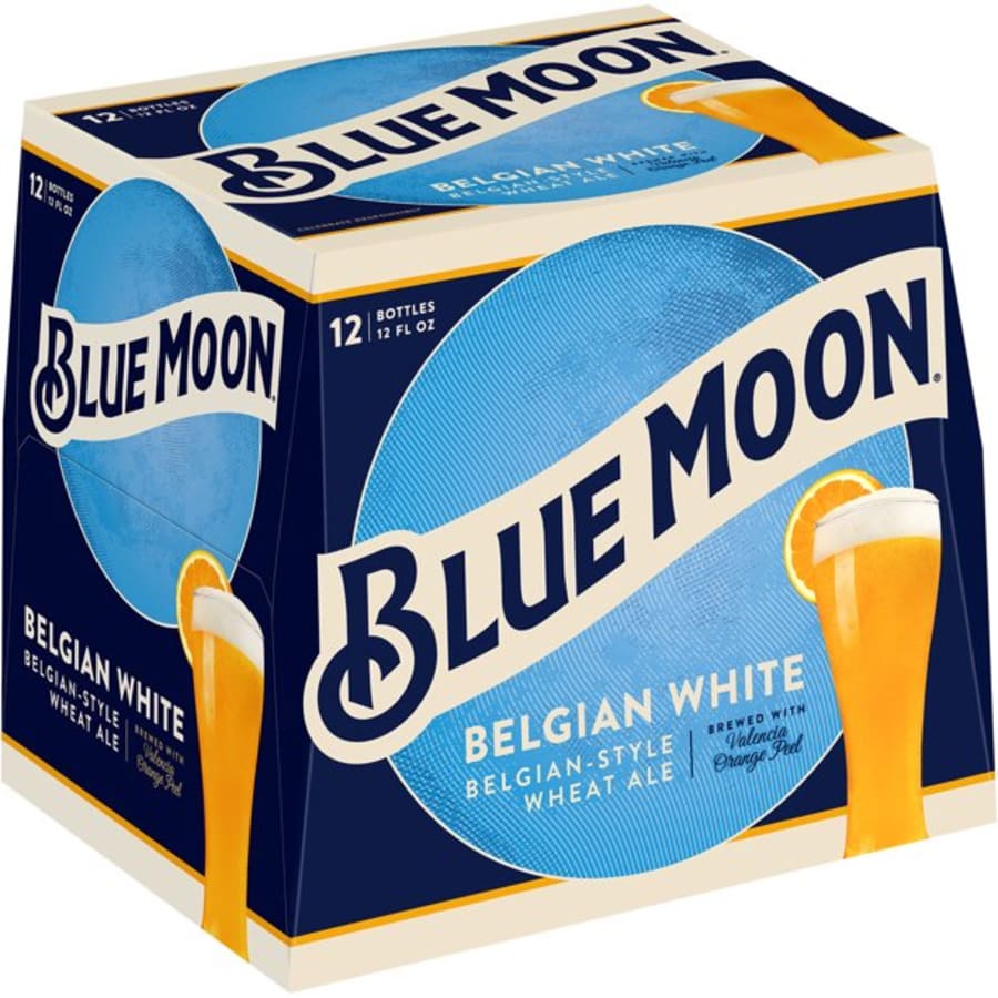 BEER BLUE MOON 12 PACK BOTTERS