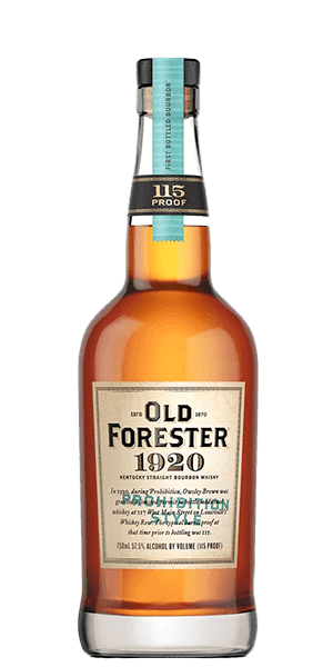 OLD FORESTER 1920 BOURBON WHISKEY 750 ML