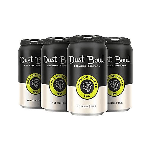 BEER DUST BOWL HOPS OF WRATH SIX PACK CANS