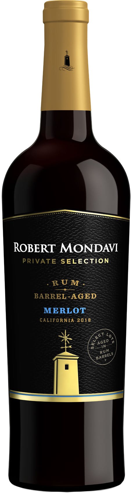 WINE ROBERT MONDAVI PRIVATE SELECTION RUM BARREL MERLOT