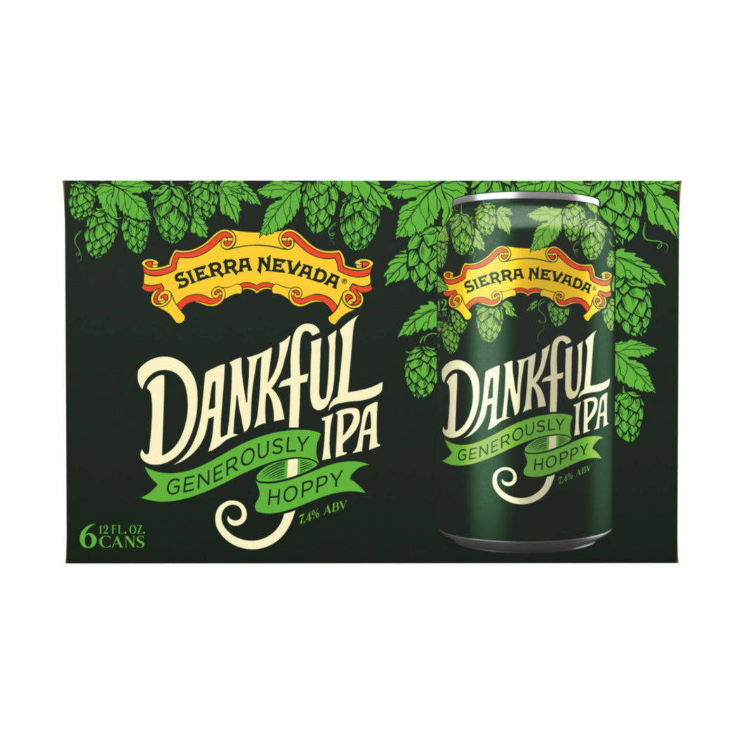 BEER SIERRA NEVADA DANKFULL IPA SIX PACK CANS