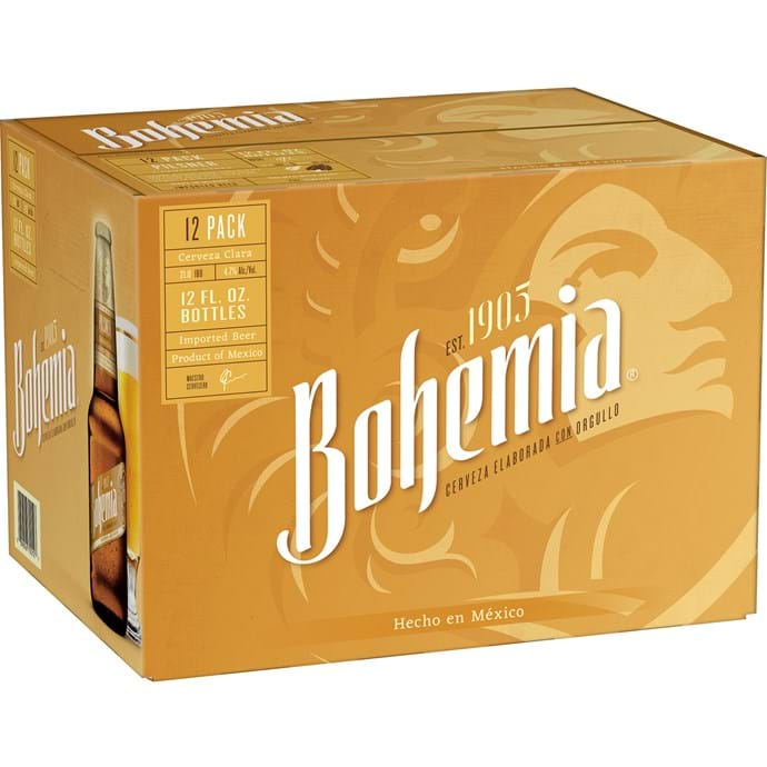 BEER BOHEMIA 12 PACK