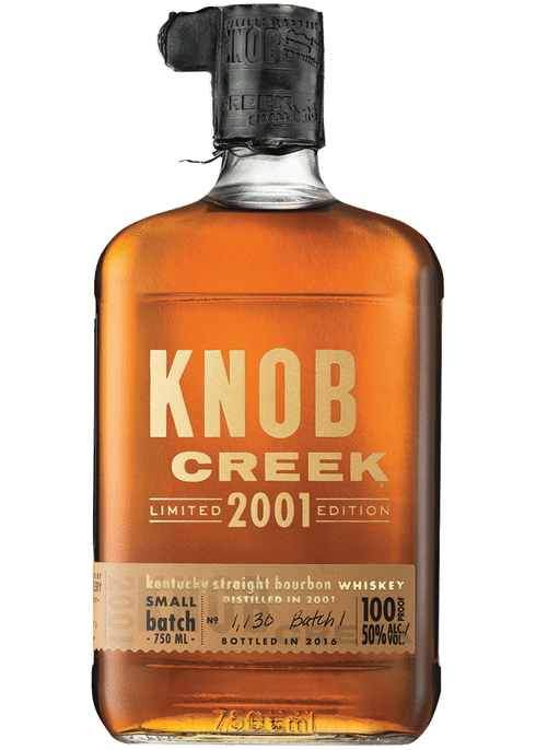 KNOB CREEK LIMITED 2001 EDITION WHISKEY 750 ML