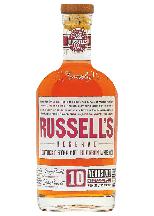 RUSSELL'S 10 YEARS BOURBON WHISKEY 750 ML