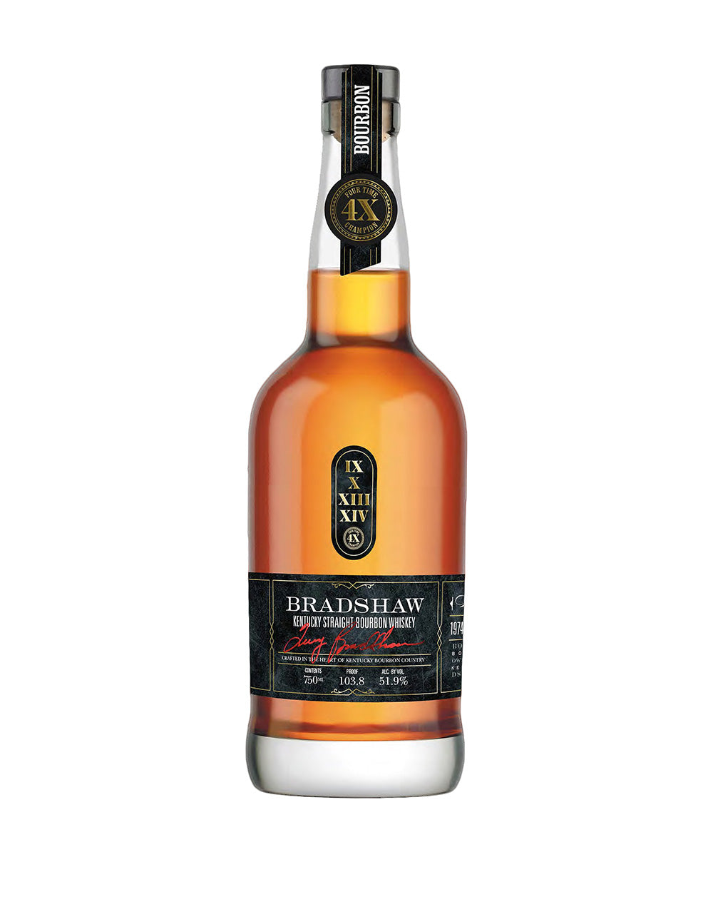 BRADSHAW KENTUCKY STRAIGHT WHISKEY 750 ML