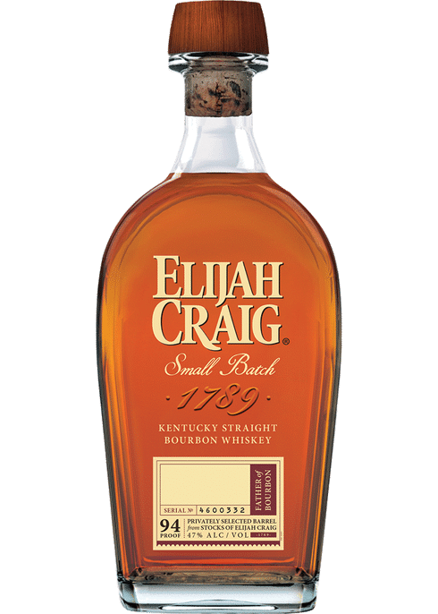 ELIJAH CRAIG BOURBON WHISKEY SMALL BATCH 1.75 ML