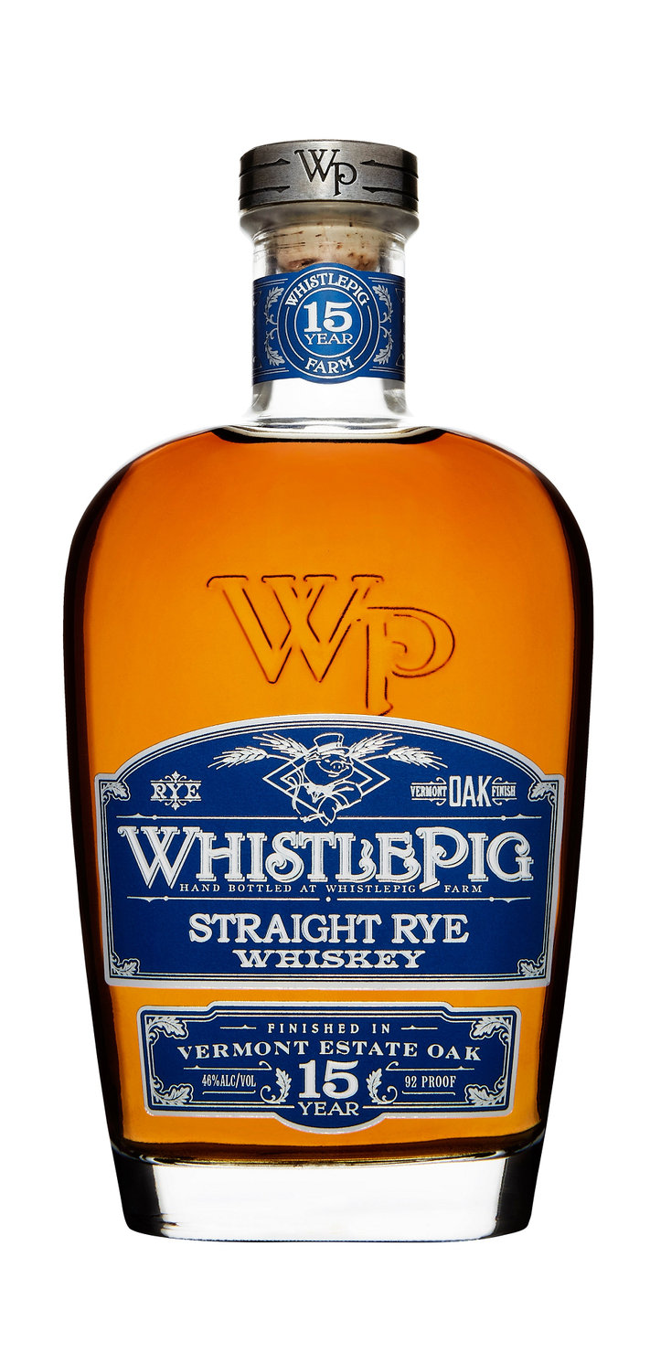 WHISTLE PIG 15 YEARS RYE WHISKEY 750 ML