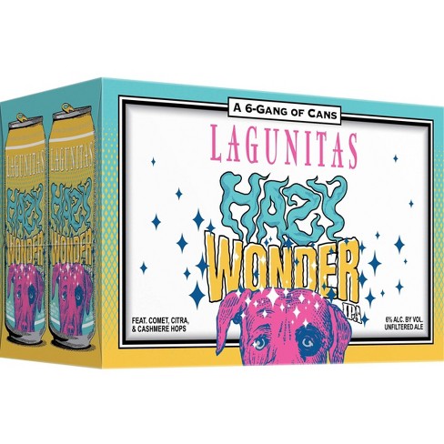 BEER LAGUNITAS HAZY WANDERS UNFILTERED SIX PACKS CANS