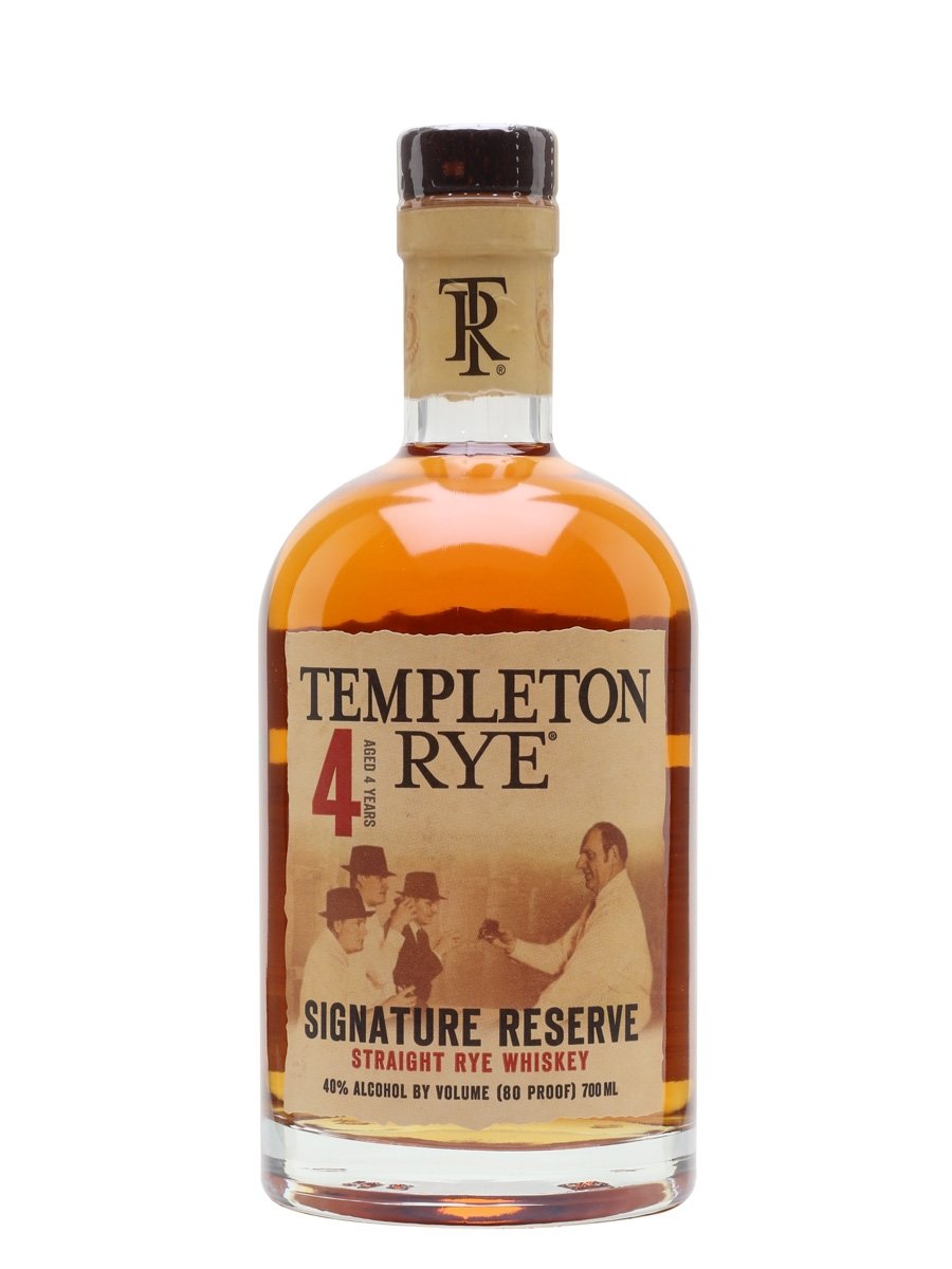 TEMPLETON RYE WHISKEY 4 YEARS