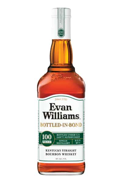 EVAN WILLIAMS BOURBON WHISKEY BOTTLED IN BOUND 750 ML