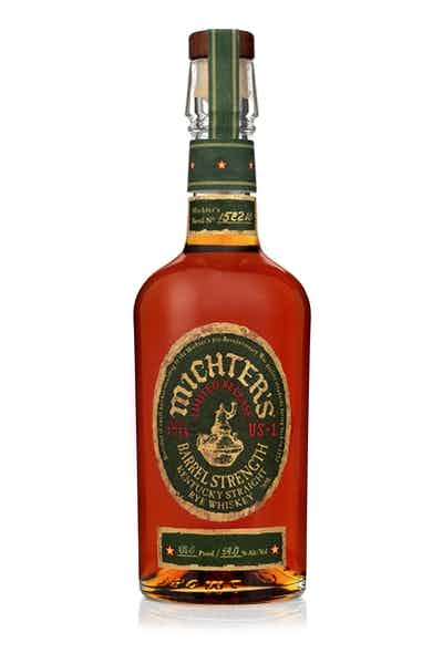 MICHTER'S BARREL STRENGTH RYE WHISKEY 750 ML