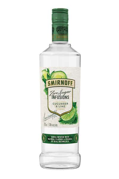 VODKA SMIRNOFF CUCUMBER & LIME 750 ML