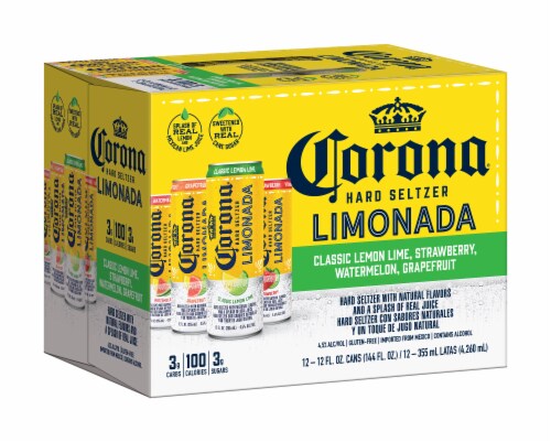 BEER CORONA LEMONADE 12 PACK