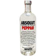 VODKA ABSOLUTE PEPPAR 750 ML