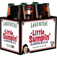 BEER LAGUNITAS LITTLE SUMPIN SIX PACK BOTTLES