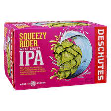 BEER DESCHUTES SQUEEZY RIDER WESTB COAST IPA