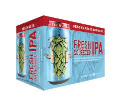 BEER DESCHUTES FRESH SQUEEZED IPA SIX PACK CANS