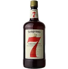 SEAGRAMS 7 AMERICAN BLENDED WHISKEY 1.75