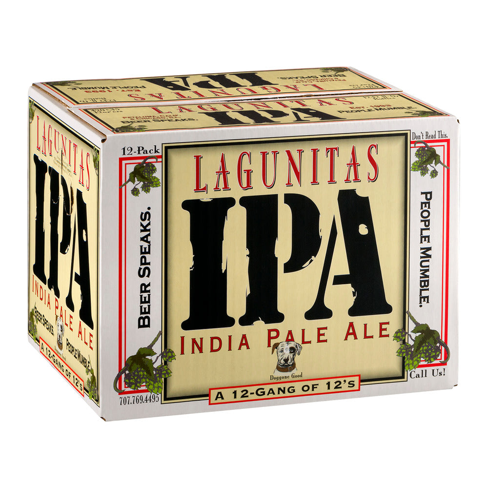 BEER LAGUNITAS IPA SIX PACK CANS NEW