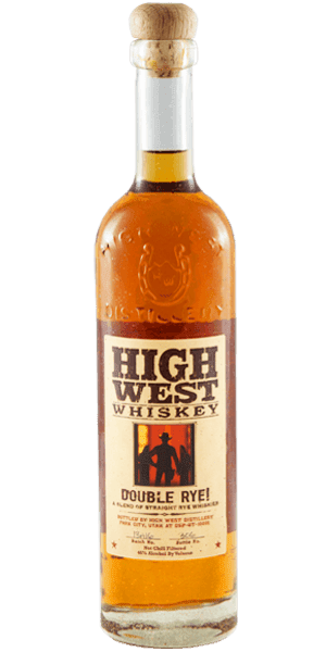 HIGH WEST DOUBLE RYE WHISKEY 750 ML