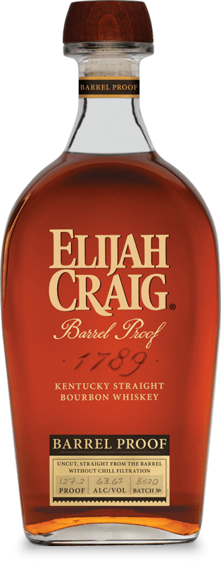 ELIJAH CRAIG BOURBON WHISKEY BARREL PROOF 750 ML