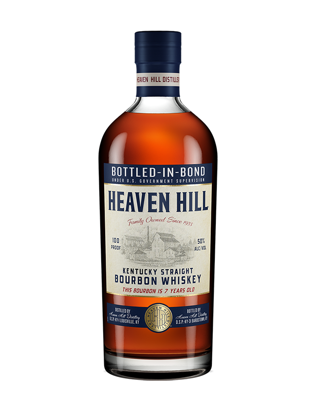 HEAVEN HILL BOURBON WHISKEY BOTTLED & BOND 750 ML