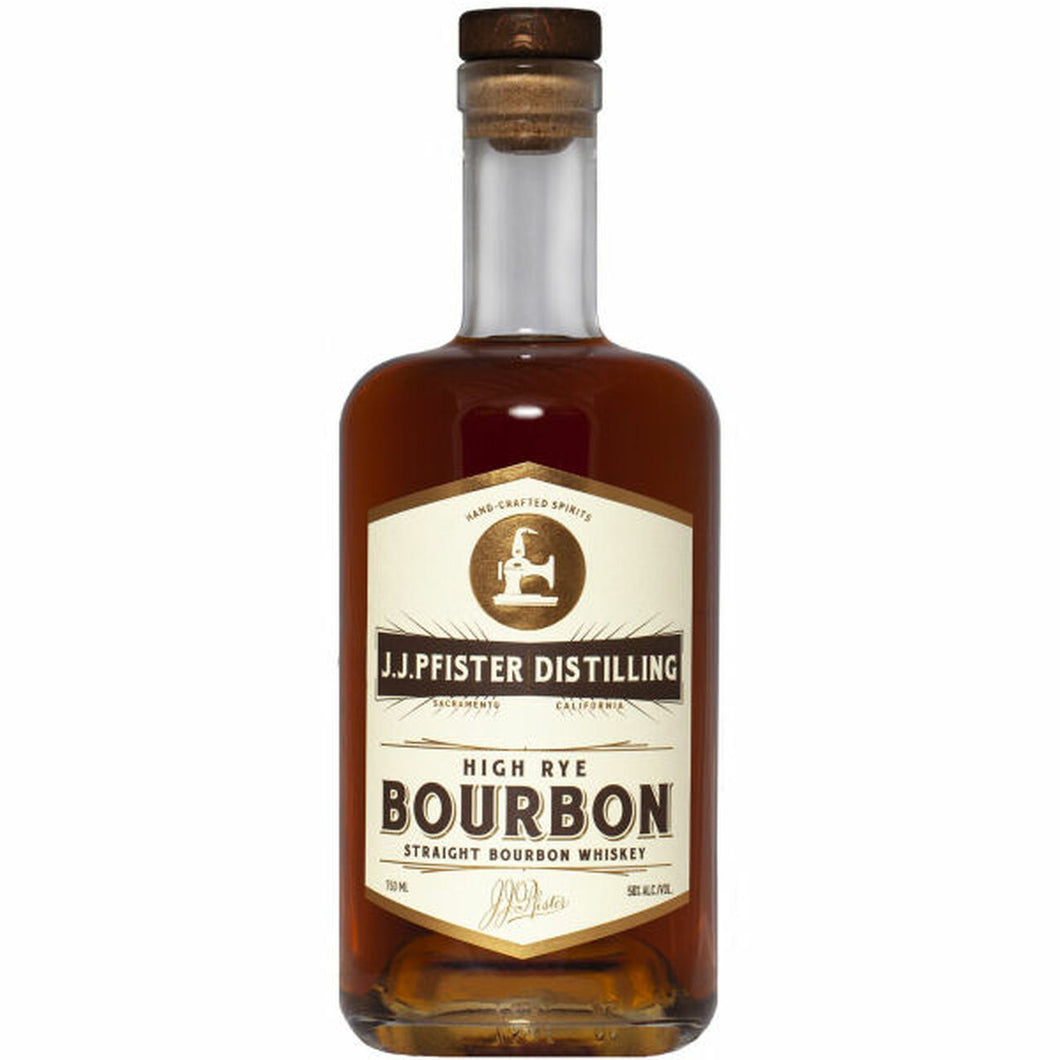 J.J PFISTER BOURBON WHISKEY 750 ML