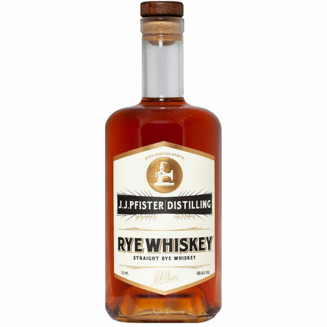 J.J PFISTER RYE WHISKEY 750 ML