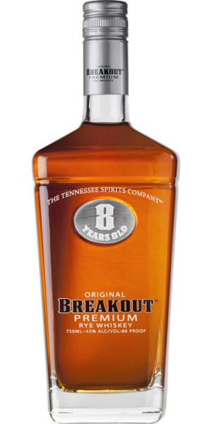 BREAKOUT PREMIUM RYE WHISKEY 750 ML