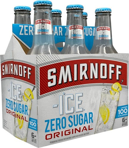 BEER SMIRNOFF ICE ORIGINAL CERO SUGAR SIX PACK